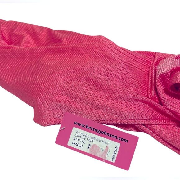 Betsey Johnson Scuba Zip Up Swimsuit - Picture 8 of 13